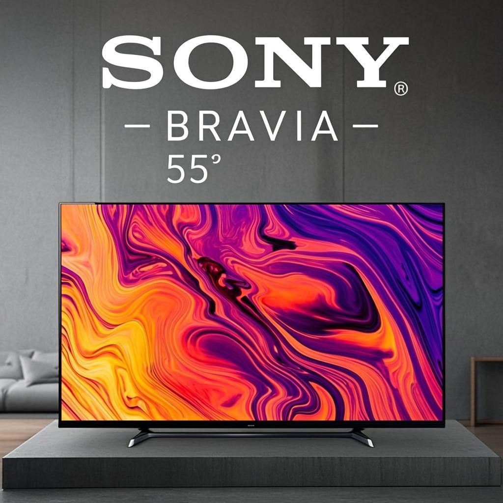 Sony Bravia 55 inch 4K Smart TV
